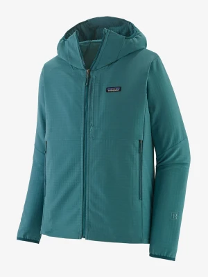 Kurtka softshell Patagonia R1 TechFace Hoody - wetland blue