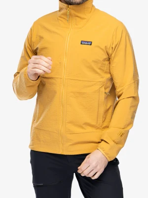 Kurtka softshell Patagonia R1 TechFace Jacket - pufferfish gold