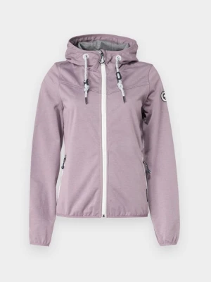 Kurtka Softshell SCHMUDDELWEDDA fioletowy
