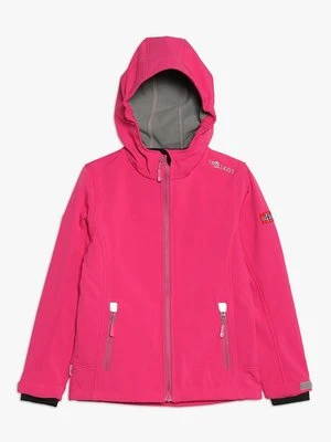 Kurtka Softshell Trollkids różowy