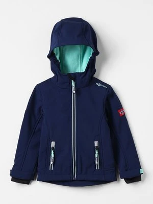 Kurtka Softshell Trollkids granatowy