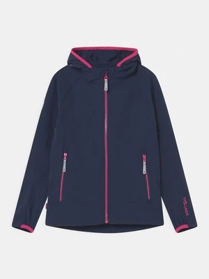 Kurtka Softshell Trollkids granatowy