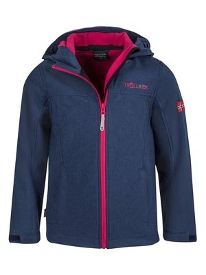 Kurtka Softshell Trollkids fioletowy