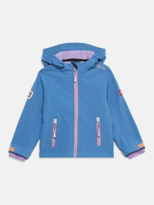 Kurtka Softshell Trollkids jasnoniebieski