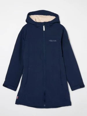 Kurtka Softshell Trollkids szafirowy