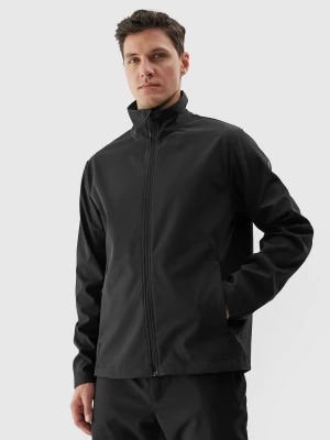 Kurtka softshell wiatroodporna membrana 5000 męska - czarna 4F