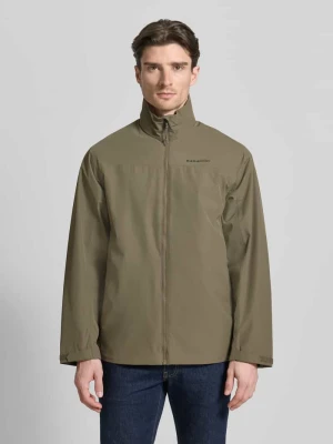 Kurtka softshell z detalami z logo Peak Performance