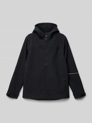 Kurtka softshell z kieszeniami zapinanymi na zamek błyskawiczny model ‘KOS’ Killtec