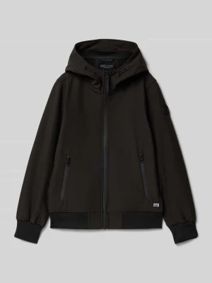 Kurtka softshell z kieszeniami zapinanymi na zamek błyskawiczny model ‘YONAZ’ CARS JEANS