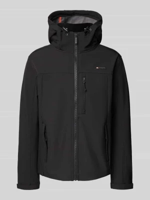 Kurtka softshell z kieszeniami zapinanymi na zamek błyskawiczny Superdry