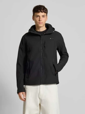 Kurtka softshell z kieszeniami zapinanymi na zamek błyskawiczny Superdry