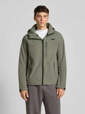 Kurtka softshell z kieszeniami zapinanymi na zamek błyskawiczny Superdry