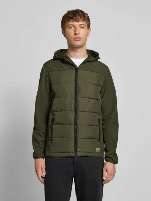 Kurtka softshell z pikowaniem model ‘EVIAN’ Blend