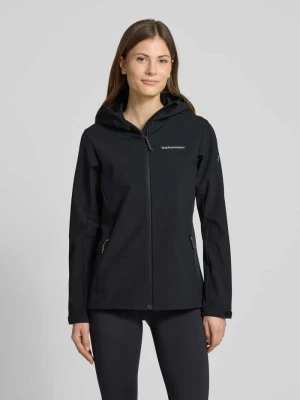 Kurtka softshell z wyhaftowanym logo model ‘Explore’ Peak Performance