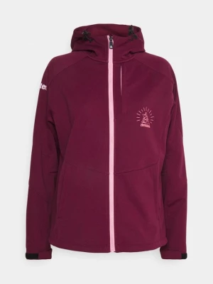 Kurtka Softshell Zimtstern ciemnoczerwony