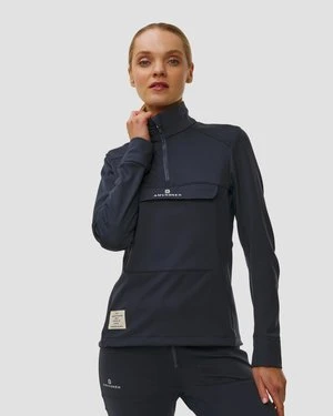 Kurtka Softshellowa Damska Amundsen Sports 5mila Anorak Granatowa