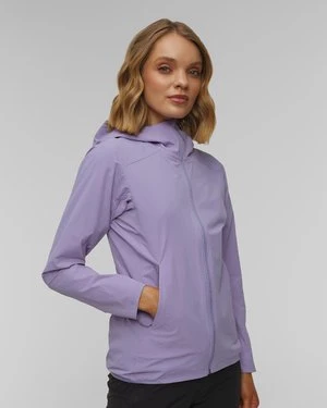 Kurtka Softshellowa Damska Arcteryx Gamma Lightweight Hoody W Fioletowa