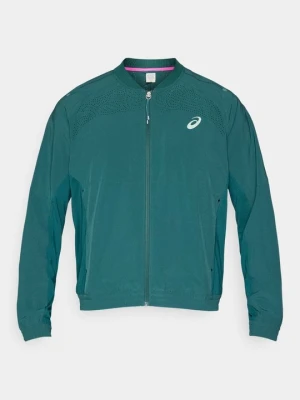 Kurtka sportowa Asics ciemnozielony
