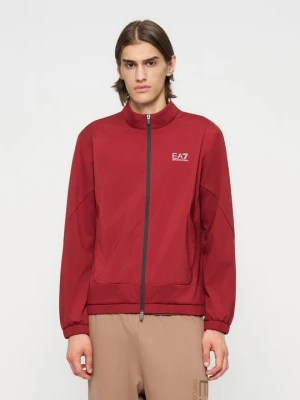 Kurtka sportowa EA7 Emporio Armani ciemnoczerwony