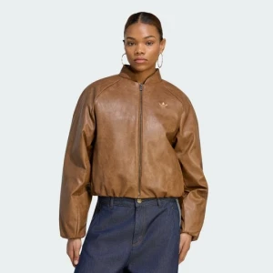 Kurtka SST Cropped Adidas Brown Desert