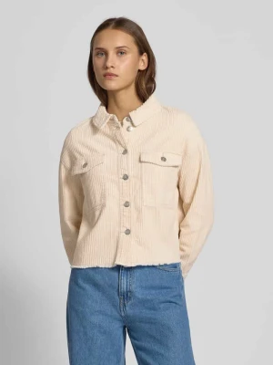 Kurtka sztruksowa o kroju regular fit z czystej bawełny model ‘MARINA-ENY LIFE’ Only