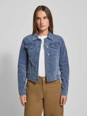 Kurtka sztruksowa z kieszeniami na piersi MAC