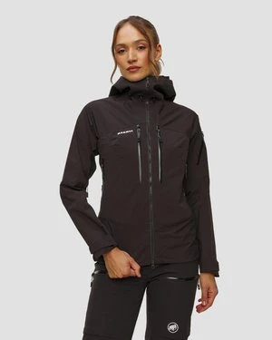 Kurtka Techniczna Damska Mammut Taiss Pro Hs Hooded Jacket Women Czarna