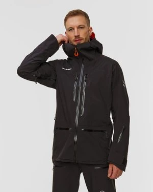 Kurtka Techniczna Męska Mammut Eiger Free Pro Hs Hooded Jacket Men Czarna
