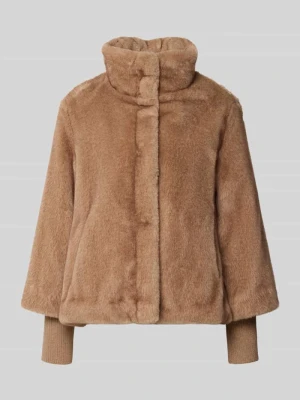 kurtka teddy o kroju regular fit ze stójką Fuchs Schmitt Beżowy