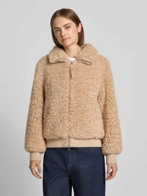 kurtka teddy o kroju regular fit ze stójką Marc O'Polo Beżowy