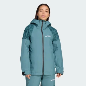 Kurtka Terrex Xperior Hybrid PRIMEKNIT CLIMAPROOF+ Adidas Preloved Teal