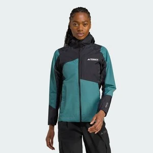 Kurtka TERREX Xperior Hybrid RAIN.RDY Adidas zielony