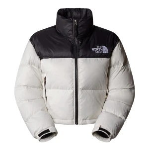 Kurtka The North Face Nuptse Short Jacket 0A5GGEROU1 - biało-czarna