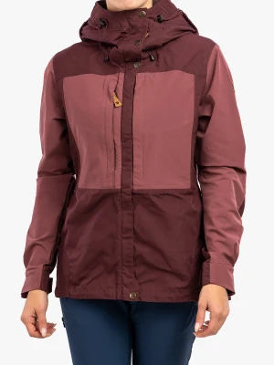 Kurtka trekkingowa damska Fjallraven Keb Jacket - port/mesa purple