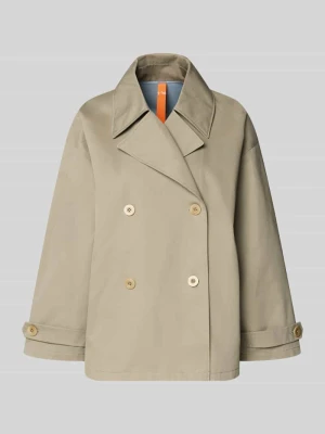 Kurtka trench z kołnierzem z połami model 'HEATHER' G-LAB