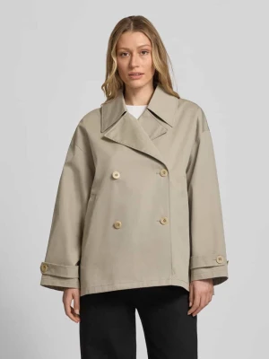 Kurtka trench z kołnierzem z połami model 'HEATHER' G-LAB