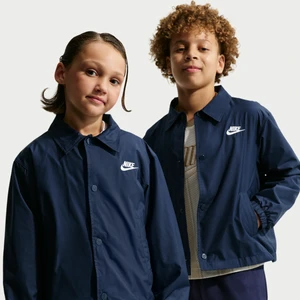 Kurtka trenerska dla dużych dzieci Nike Club Repel - Niebieski