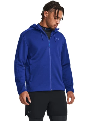 Kurtka treningowa męska Under Armour ESSENTIAL SWACKET - niebieska