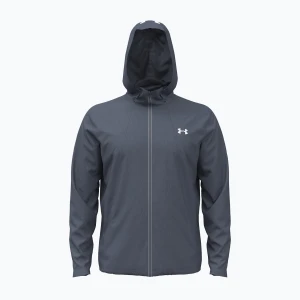 Kurtka treningowa męska Under Armour Tech Utility Woven Jacket downpour gray / white Szary