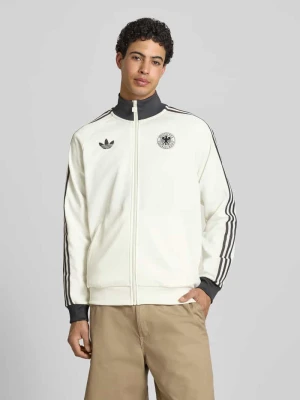Kurtka treningowa o kroju regular fit z klubową aplikacją z logo model „BLACAS” adidas Originals