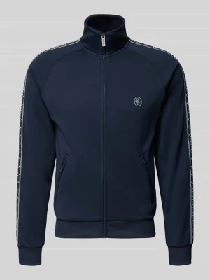 Kurtka treningowa z naszytym pasem na raglanowych rękawach REVIEW