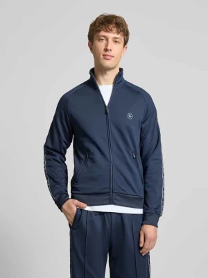 Kurtka treningowa z naszytym pasem na raglanowych rękawach REVIEW