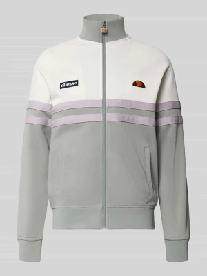 Kurtka treningowa z naszywką z logo i stójką model 'RIMINI' Ellesse