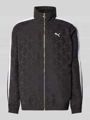 Kurtka treningowa z zamkiem błyskawicznym i logo PUMA PERFORMANCE