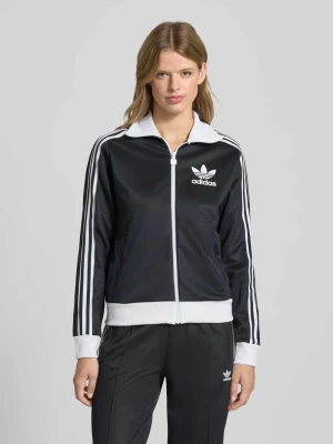 Kurtka treningowa ze stójką i logo adidas Originals