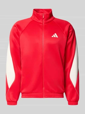 Kurtka treningowa ze stójką i logo adidas Sportswear