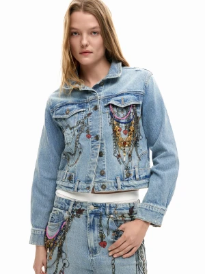 KURTKA TRUCKER JEANSOWA Desigual