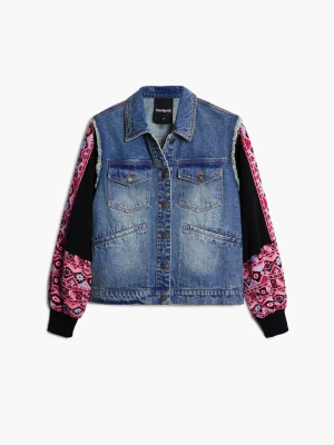 Kurtka Trucker z teksturami Desigual