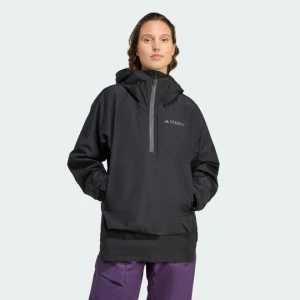 Kurtka typu anorak Terrex Xploric 2 Layer Lined CLIMAPROOF Adidas czarny