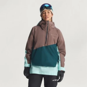 Kurtka typu anorak Terrex Xploric 2 Layer Lined CLIMAPROOF Adidas zielony
